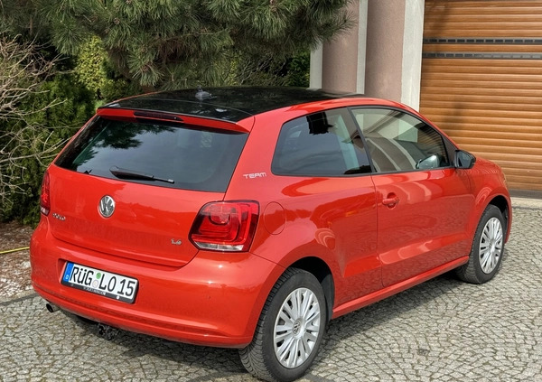 Volkswagen Polo cena 18500 przebieg: 173100, rok produkcji 2010 z Bolesławiec małe 596